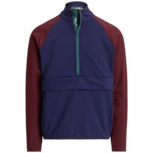 Ralph Lauren Men's Navy and Burgundy Windbreaker